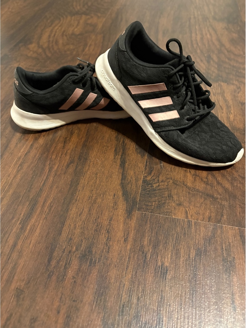 Women’s black adidas size 8